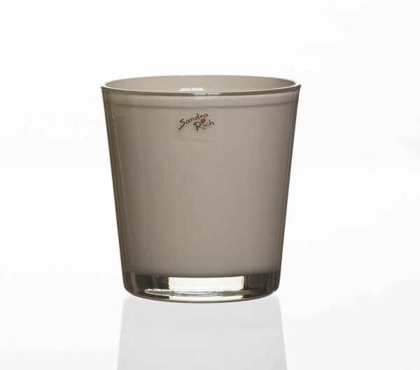 SANDRA RICH Orchideentopf Orchid 13,5xØ12,5cm grau