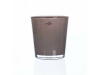 SANDRA RICH Orchideentopf Orchid 13,5xØ12,5cm braun