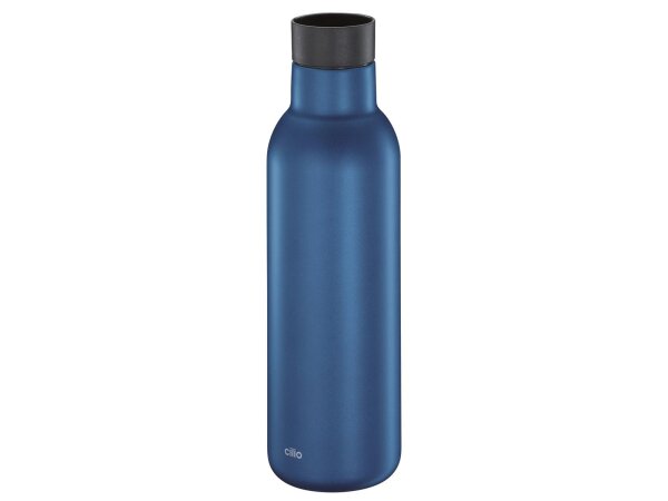 CILIO Isoliertrinkflasche Deluxe 450ml blau matt