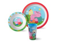 P:OS Frühstücksset Peppa Pig (Teller, Schale...