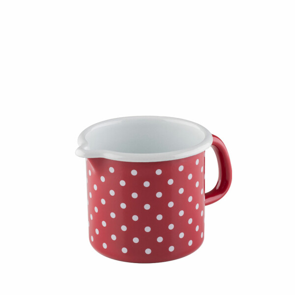 RIESS Schnabeltopf  9cm,0.5L PÜNKT.ROT