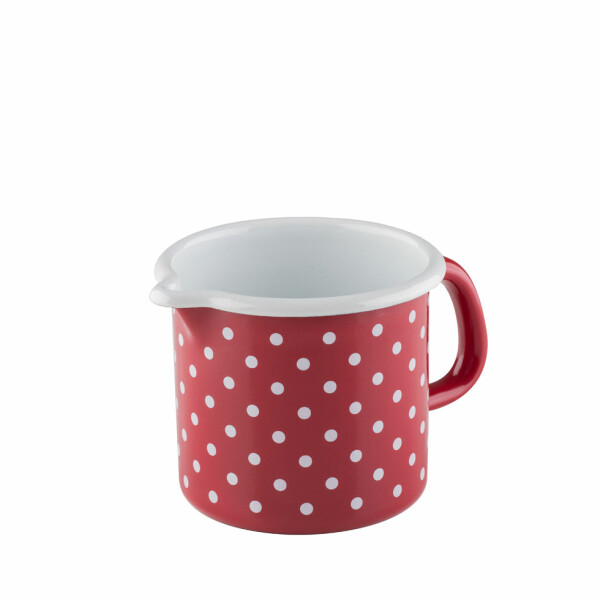 RIESS Schnabeltopf 10cm,0.75L PÜNKT.ROT