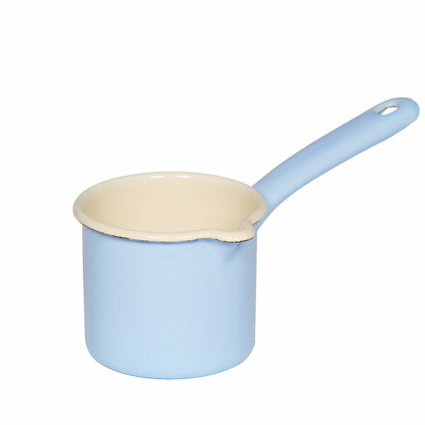 RIESS Schnabeltopf m.Stiel  9cm,0.5L blau-pastell