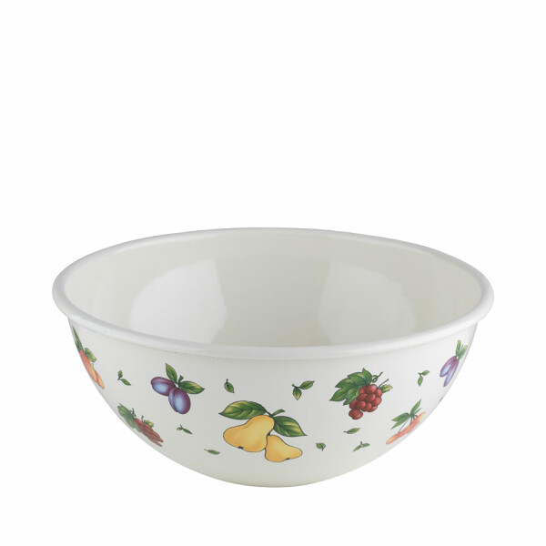 RIESS Schüssel Emaille 22cm Fruit Garden