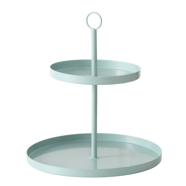 BOLTZE Etagere Samina H34cm Eisen grün