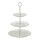 BOLTZE Etagere Relief Eisen/Glas 35cm