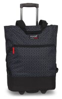 Einkaufstrolley Print Dunkelgrau/Schwarz, 33 L |...