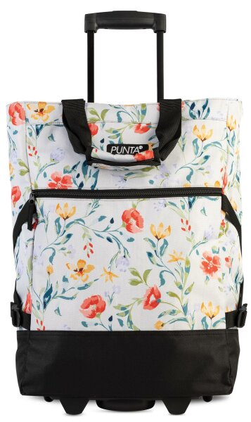 PUNTA wheel Print Shopping-Roller *hellgrau/bunt