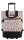 Einkaufstrolley Print Beige/Rosa, 33 L | Shopping-Roller mit Rädern