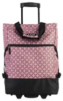 Einkaufstrolley Print Altrosa, 33 L | Shopping-Roller mit...