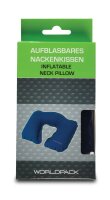 WORLDPACK aufblasbares Nackenkissen *royalblau