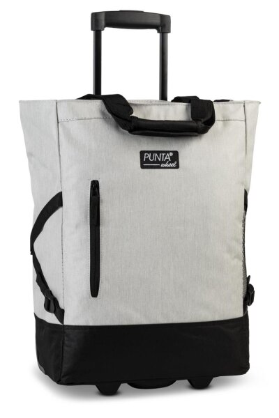 PUNTA wheel "UNSER KLASSIKER" Shopping-Roller *hellgrau