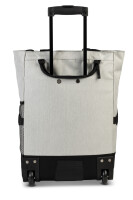 PUNTA wheel "UNSER KLASSIKER" Shopping-Roller *hellgrau