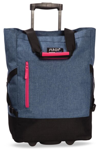Einkaufstrolley Unser Klassiker Graublau, 33 L | Shopping-Roller mit Rädern