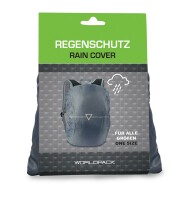 WORLDPACK Regenhülle *hellgrau