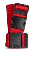 WORLDPACK Koffergurt mit Kreuzsystem *feuerrot