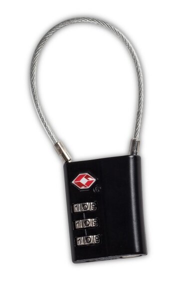 WORLDPACK TSA-Zahlenschloss *schwarz