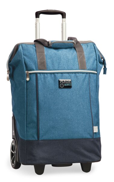 PUNTA "BIG WHEEL" Shopping-Roller *california-blau