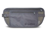 WORLDPACK RFID-Sicherheits-Hüfttasche *hellgrau