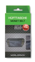 WORLDPACK RFID-Sicherheits-Hüfttasche *hellgrau