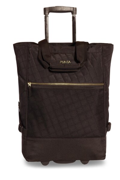 Einkaufstrolley classy Schwarz, 33 L, wasserabweisend | Shopping-Roller