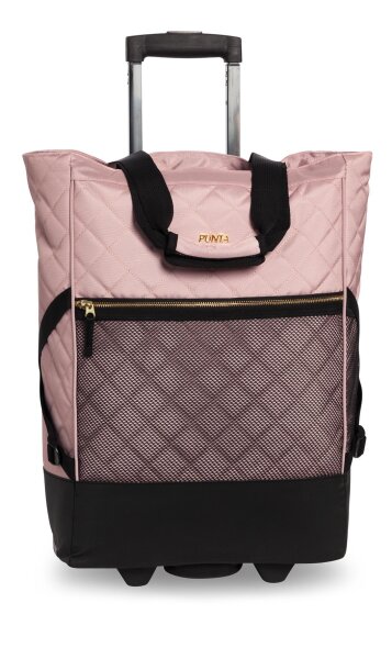 Einkaufstrolley classy Rosa, 33 L, wasserabweisend | Shopping-Roller