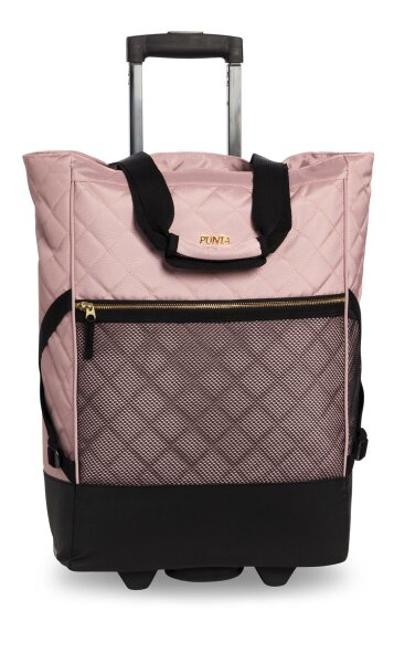 PUNTA wheel "classy" Shopping-Roller *rosa