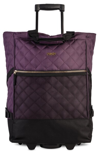 Einkaufstrolley classy Pflaume, 33 L, wasserabweisend | Shopping-Roller
