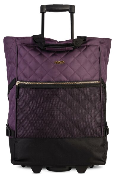 PUNTA wheel "classy" Shopping-Roller *pflaume