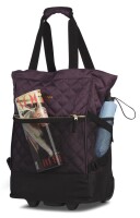 Einkaufstrolley classy Pflaume, 33 L, wasserabweisend | Shopping-Roller
