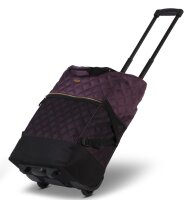 PUNTA wheel "classy" Shopping-Roller *pflaume