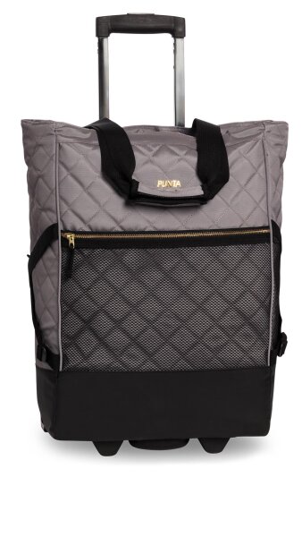 Einkaufstrolley classy Zement, 33 L, wasserabweisend | Shopping-Roller