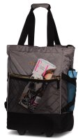 Einkaufstrolley classy Zement, 33 L, wasserabweisend | Shopping-Roller