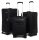 WORLDPACK Trolley-Set "Denver" 50/60/70 cm *schwarz