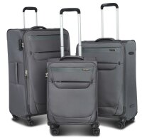 WORLDPACK Trolley-Set "Denver" 50/60/70 cm *dunkelgrau