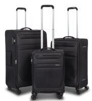 WORLDPACK Trolley-Set 50/60/70 cm *schwarz