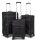 WORLDPACK Trolley-Set 50/60/70 cm *schwarz