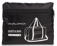 WORLDPACK faltbare Reisetasche *schwarz
