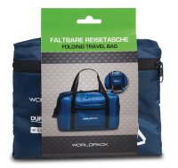 WORLDPACK faltbare Reisetasche *marineblau
