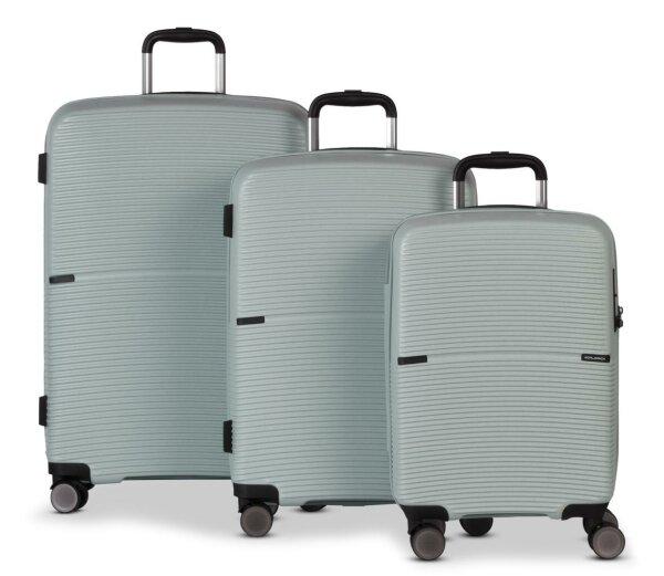WORLDPACK Trolley-Set "San Francisco" 50/60/70 *hellblau
