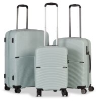 WORLDPACK Trolley-Set "San Francisco" 50/60/70 *hellblau
