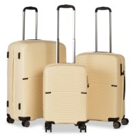 WORLDPACK Trolley-Set "San Francisco" 50/60/70 *crème