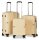 WORLDPACK Trolley-Set "San Francisco" 50/60/70 *crème