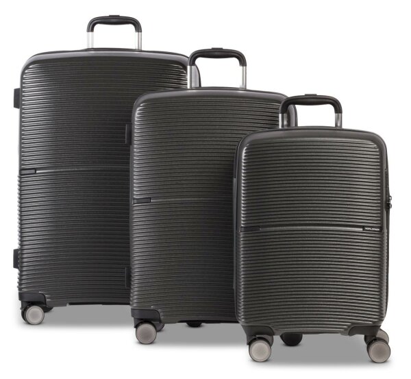 WORLDPACK Trolley-Set "San Francisco" 50/60/70 *dunkelgrau