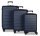 WORLDPACK Trolley-Set "Seattle" 50/60/70 *marineblau