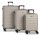 WORLDPACK Trolley-Set "Seattle" 50/60/70 *beige