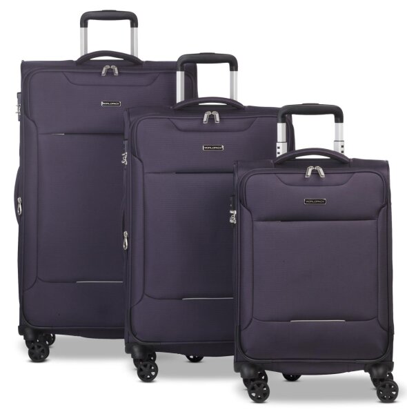 WORLDPACK Trolley-Set "Victoria" 50/60/70 *violett
