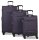 WORLDPACK Trolley-Set "Victoria" 50/60/70 *violett