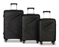 WORLDPACK Trolley-Set "Vegas" 50/60/70 *schwarz