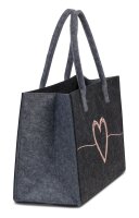 PUNTA Filz-Shopper *dunkelgrau